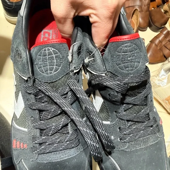 Converse Black and Red Men's Shoes - Picture 6 of 9